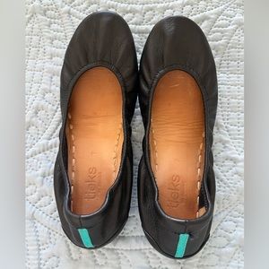 Black Tieks, size 7